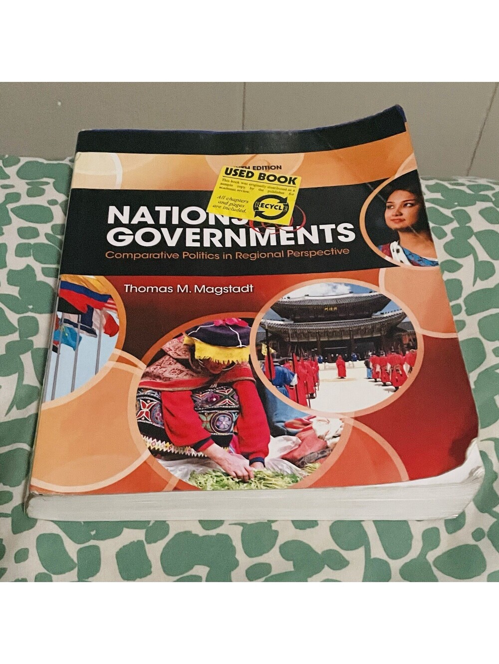 Nations and Government 6th Edition by Thomas M. Magstadt Comparative Politics PB